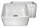 WHFLATN2018 20" Reversible Fireclay Farmhouse Kitchen Sink WHFLATN2018 20" Reversible Fireclay Farmhouse Kitchen Sink