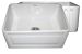 WHFLCON2418 24" Reversible Fireclay Farmhouse Kitchen Sink