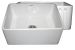 WHFLPLN2418 24" Reversible Fireclay Farmhouse Kitchen Sink