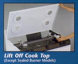 Lift Off Cook Top