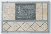 Decorative Backsplashes: Ready-to-Hang - Model TLT3020 - Tuscany 30" x 20" Cooktop or Range Application Tuscany 30" x 20" Cooktop or Range Application