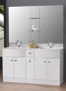 CERAMIC BATHROOM VANITY SET DLVRB-313