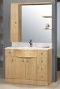 CERAMIC BATHROOM VANITY SET DLVRB-313