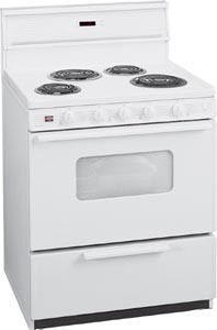 White on White Oven Range EDK 2400W