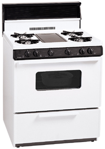 White Oven Range GFK 5S8