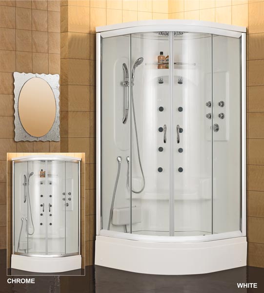 DreamLine Jetted Steam Showers