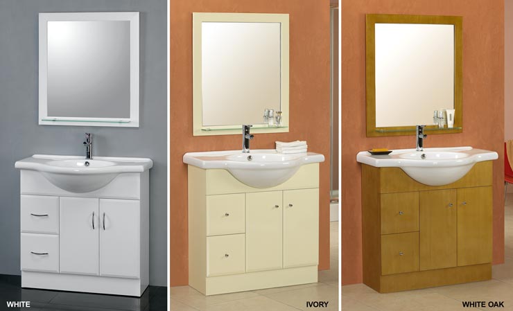 Euro Style Vanity With Overhang Sink O2 Pilates