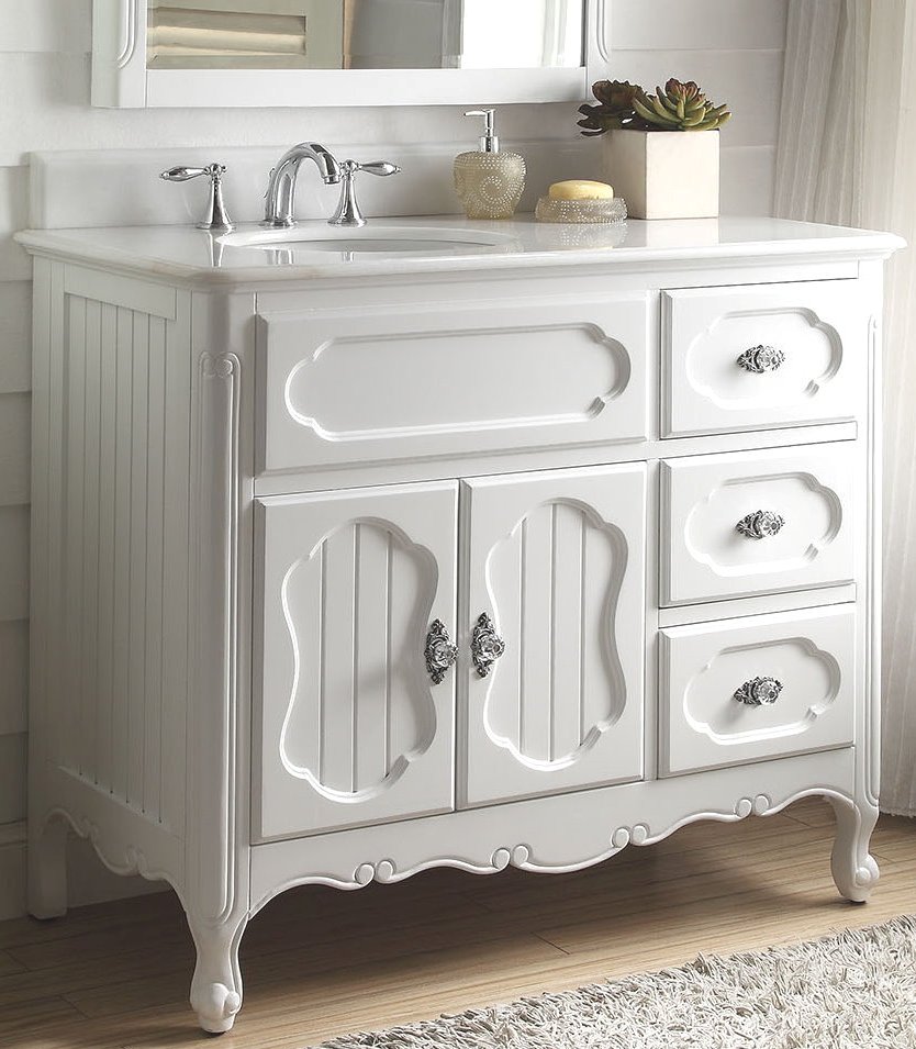 42in Haley Vanity Left Sink Vanity Summer Home Vanity 42in Haley Vanity Left Sink Vanity Summer Home Vanity