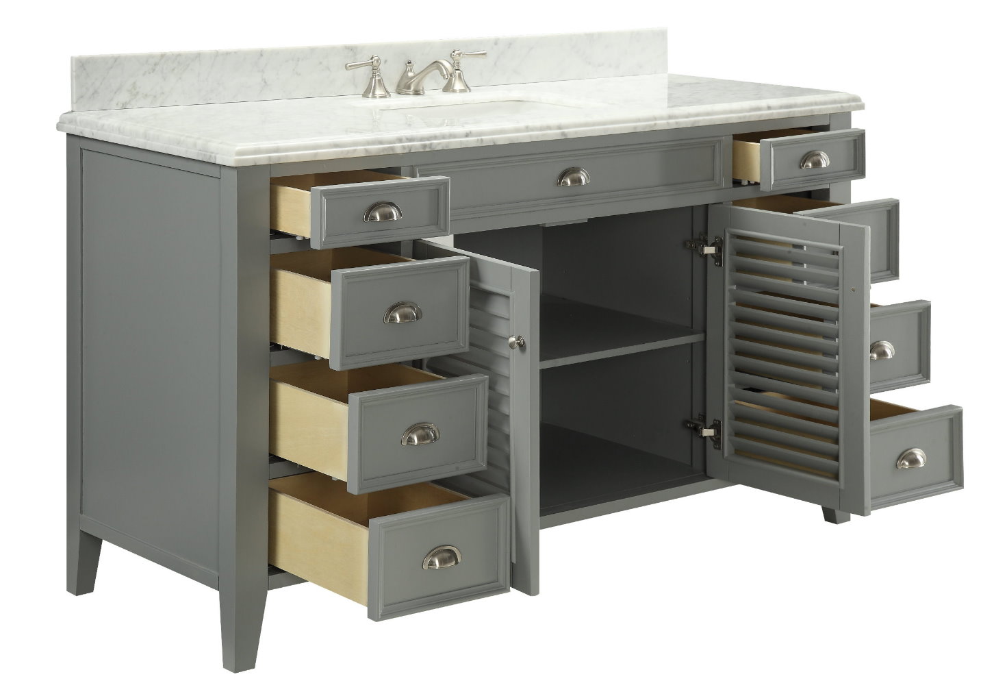 60 - 69 Inch Vanities | Double Bathroom Vanities | Double ...