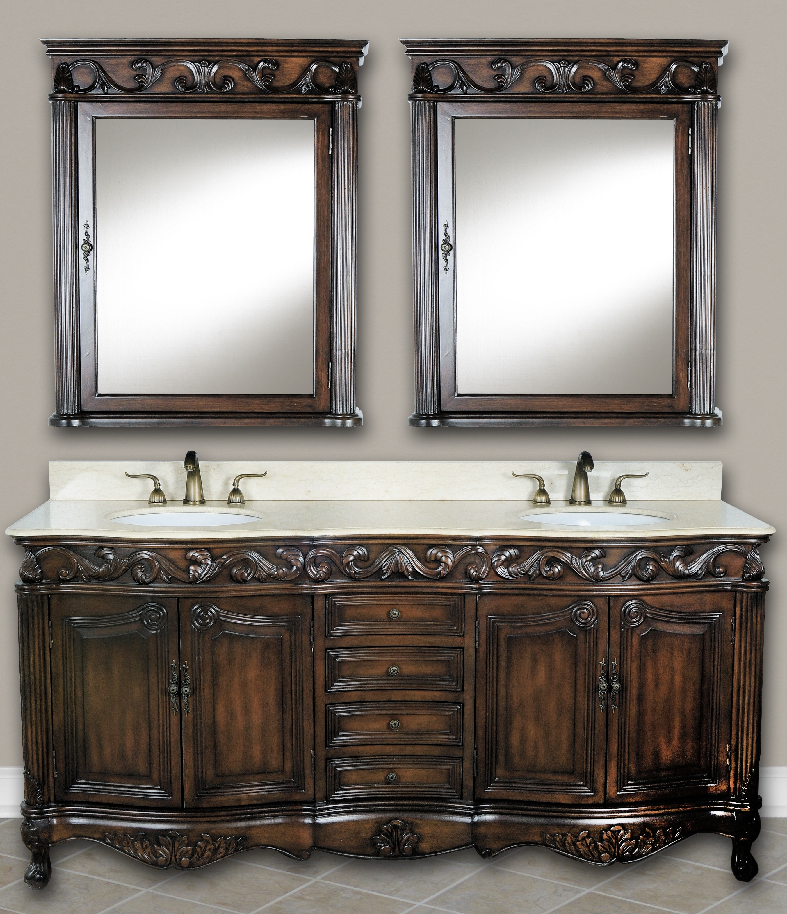 73 Inch Mayfield Vanity Double Sink Vanity