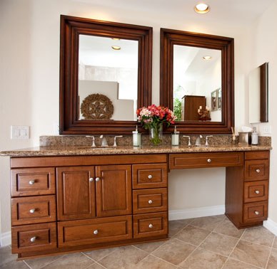 78in Makeup Sink Vanity | Custom Makeup Vanity | Solid ...