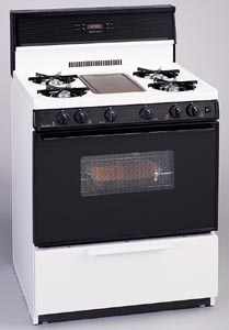 White Oven Range SFK 349W